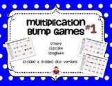 Multiplication Facts Bump Games Pack #1 (Food)
