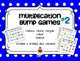 Multiplication Facts Bump Games Pack #2 (Science)