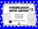 Multiplication Facts Bump Games Pack #3 (Kids)