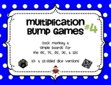 Multiplication Facts Bump Games Pack #4 (6s, 7s, 8s, 9s, 12s)