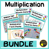 Multiplication Facts Bundle - Times Tables Games, Workshee