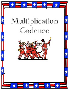 Preview of Multiplication Facts Cadence