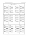 multiplication chart 1 12 worksheets teaching resources