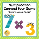 Multiplication Facts Game Fun Connect Four Partner Color Activity