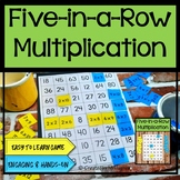 Five-in-a-Row | Multiplication Facts | Basic Math Facts | 