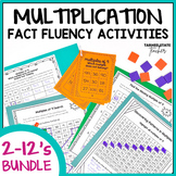 Multiplication Facts Practice Fluency Activities - Interve