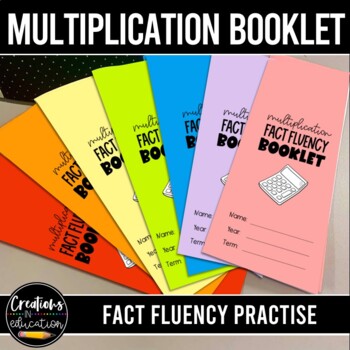 Preview of Multiplication Facts Fluency Booklets
