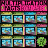 Multiplication Facts Fluency Boom Cards | Multiplication B
