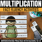 Line it Up Multiplication Game: Easy Multiplication Fact P