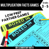 Printable Multiplication Games | Multiplication Facts Practice