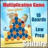 Multiplication Facts Game - Tables Solitaire Game