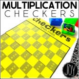 Multiplication Facts Game of Checkers