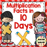 Multiplication Facts: Mastery in 10 Days