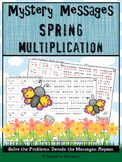 Spring Math Centers | Mystery Messages