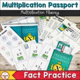 Multiplication Facts Math Passport Activity Pack