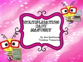 Multiplication Facts Memory and Beat the Clock Drills