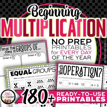 Preview of Multiplication Worksheets | Fact Fluency | Multiplication Chart & Games
