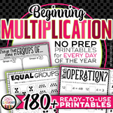 Multiplication Worksheets | Fact Fluency | Multiplication 