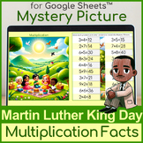 Multiplication Facts | Mystery Picture | Martin Luther Kin