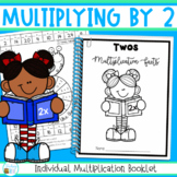Multiplying by 2 Multiplication Practice Booklet