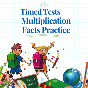 Preview of Multiplication Facts Practice | Addition & Subtraction Timed Test | Assessment