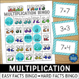 Multiplication Facts Practice Bingo Games