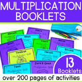Times Tables Booklets - Multiplying by 1 to 12 with Multip