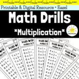 Multiplication Facts Practice (Daily Math Warm Up - Printa