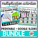 Multiplication Facts Practice Google Classroom™ and Printa