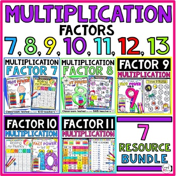 Multiplication Facts Practice by Count on Tricia | TPT