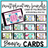 Multiplication Facts Practice and Activities Boom Cards Bundle