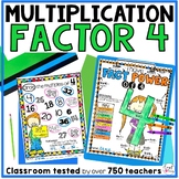 Multiplication Facts Practice and Fluency Activities for Times 4