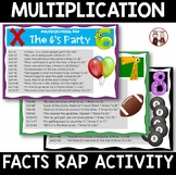 Multiplication Rap Activity