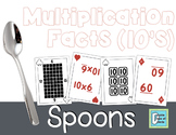 Multiplication Facts SPOONS - 10's
