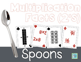 Multiplication Facts SPOONS - 2's