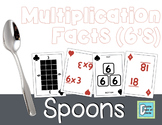 Multiplication Facts SPOONS - 6's
