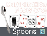 Multiplication Facts SPOONS - 7's