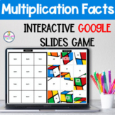 Multiplication Facts Secret Picture Google Slides Game | M