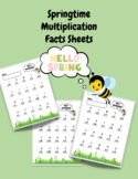Multiplication Facts Sheets