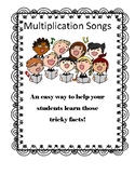 Multiplication Facts Songs