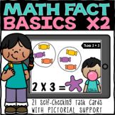 Multiplication Facts: Times Two Boom Cards | Distance Learning