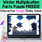 Multiplication Facts Winter Wonderland Puzzle Game on Goog