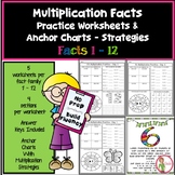 Multiplication Facts Worksheets / Anchor Charts Multiplica