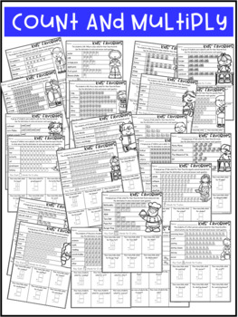Multiplication Worksheets Facts Practice Distance Learning Packets