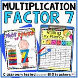 Multiplication Fact Worksheet | Multiplication Practice Times 7