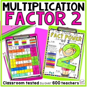 Multiplication Practice | 2 Times Table by Count on Tricia | TPT