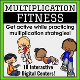 Multiplication Fitness Exercise - Interactive Digital Math Center