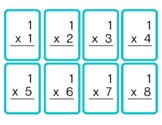 Printable Multiplication Flash Cards Facts 0-12