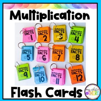 Preview of Multiplication Flash Cards