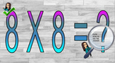 Multiplication Flash Cards- Distance Learning